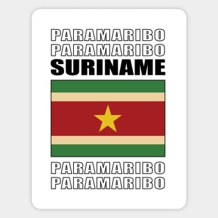 Flag of Suriname Magnet